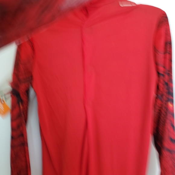 NEW  Light Up Red Dragon Costume Jumpsuit Wings and Mask - Picture 9 of 16